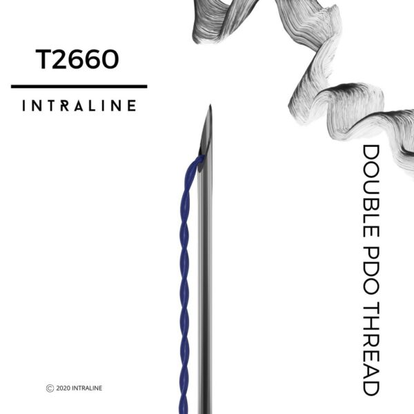 Intraline PDO Threads TWIN T2690 (20 threads) 26g 90/150mm 7-0 + 6-0